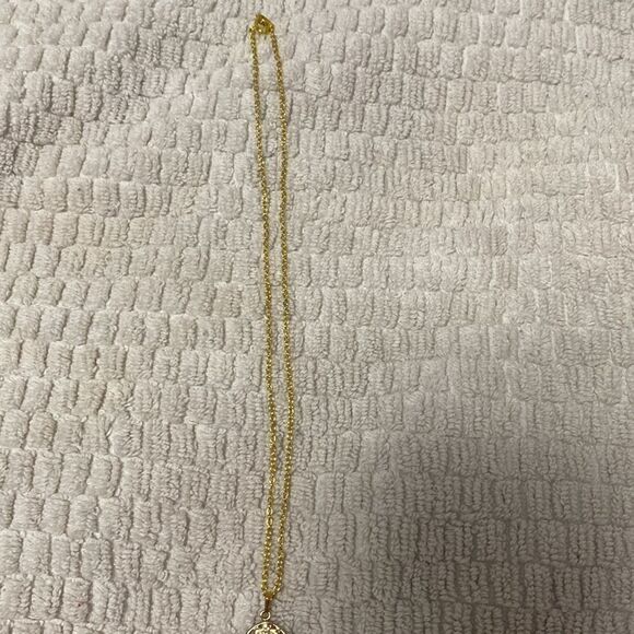 Vintage Gold Tigers Eye Pendant Necklace - Picture 4 of 7